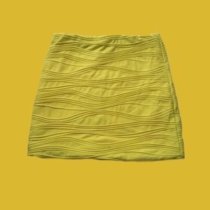 Vintage 2000s Yellow skirt